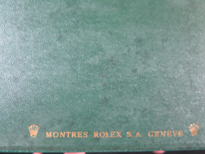 Rolex Vintage Box