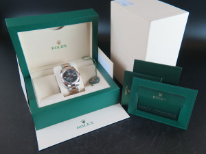Rolex Datejust 41 Everosegold/Steel Wimbledon Dial 126331