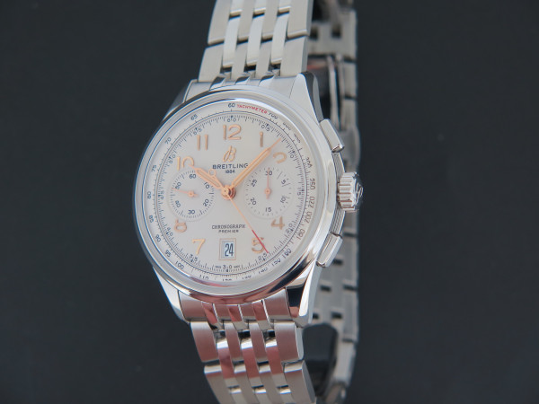 Breitling - Premier B01 Chronograph 42 AB0145211G1A1 NEW