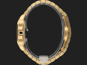 Cartier Santos Medium Yellow Gold Roman Dial WGSA0030