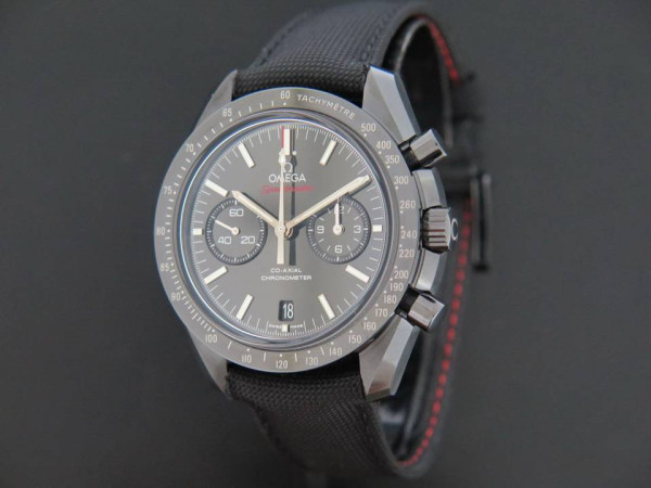 Omega - Speedmaster Moonwatch Co-Axial Chronograph Dark Side of the Moon NEW