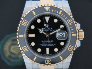 Rolex Submariner Date Gold/Steel NEW 116613LN