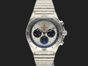 Breitling Chronomat B01 42 Silver Dial AB0134 