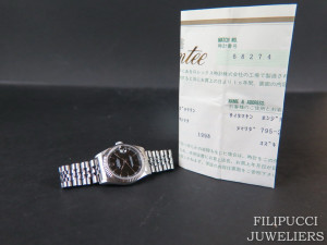 Rolex Datejust Black Dial 68274