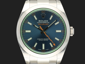 Rolex Milgauss GV Z-Blue 116400GV NEW 