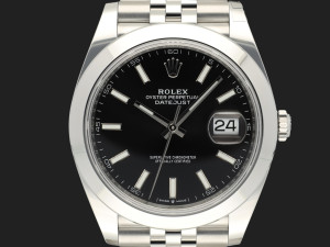Rolex Datejust 41 Black Dial 126300 NEW