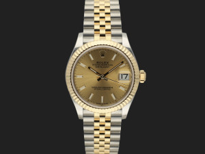 Rolex Datejust 31 Gold/Steel Champagne Dial 278273 NEW