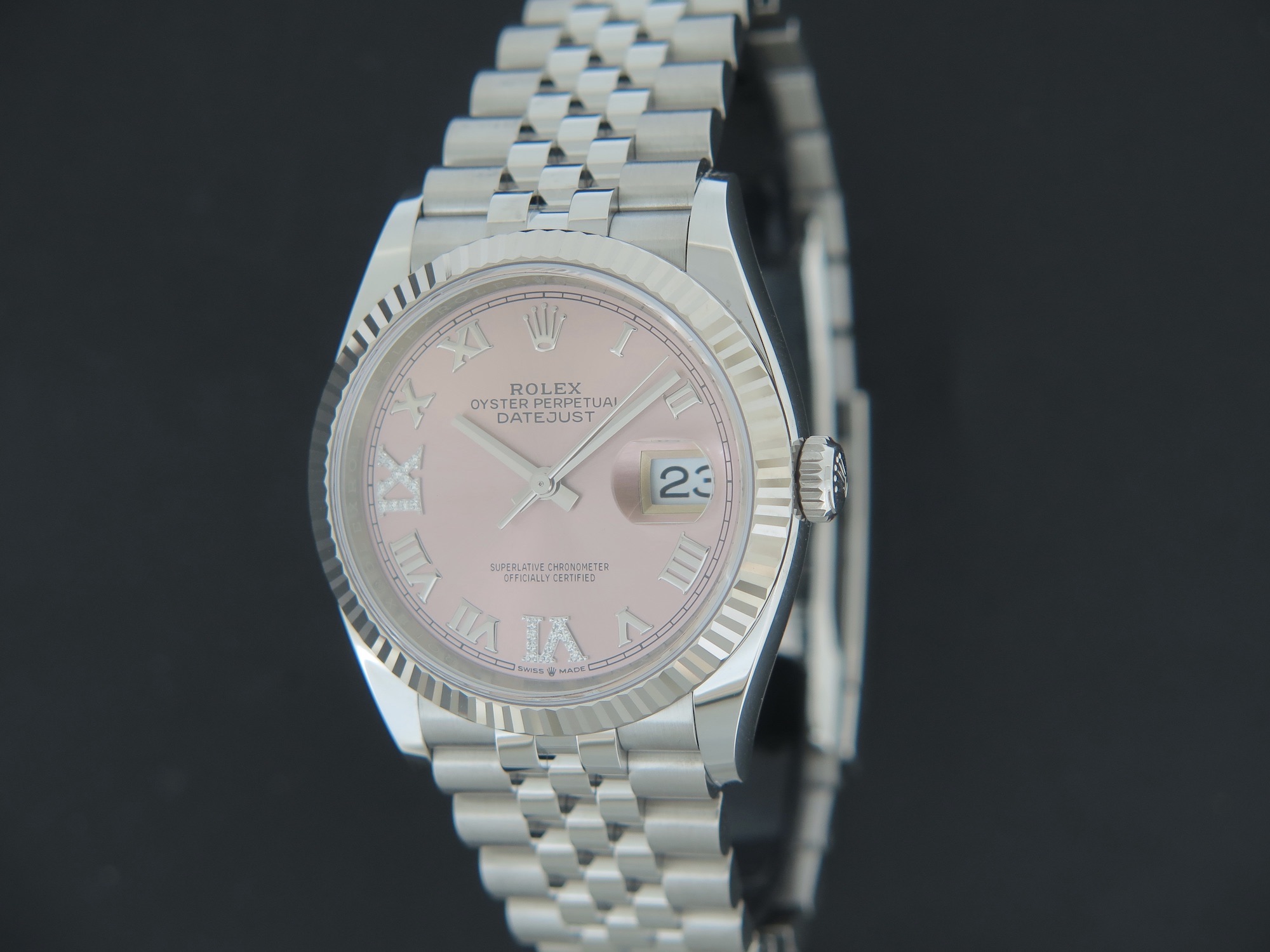 Rolex Datejust 36 Pink Diamond Dial 126234