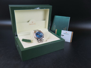 Rolex Datejust II Azzurro Dial 116334