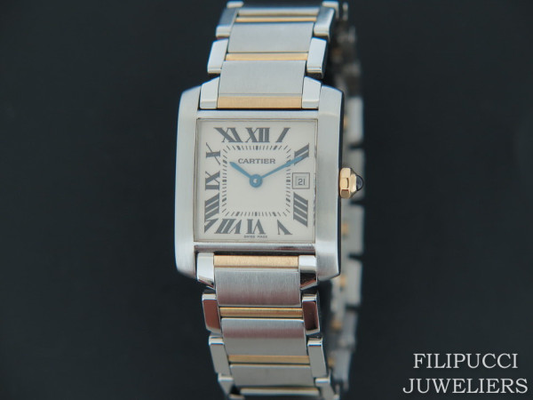 Cartier - Tank Francaise MM Gold/Steel