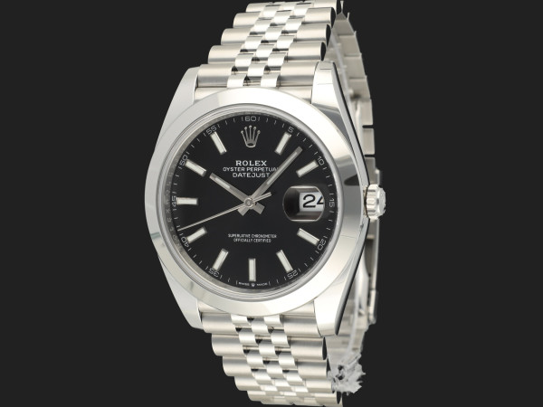 Rolex - Datejust 41 Black Dial 126300 NEW