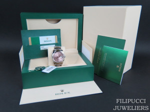Rolex Datejust NEW 116200 Pink Dial 