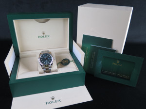 Rolex Datejust 41 Mint Green Motif Dial 126334 NEW