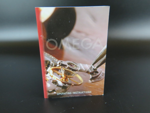 Omega - Operating Instructions Booklet