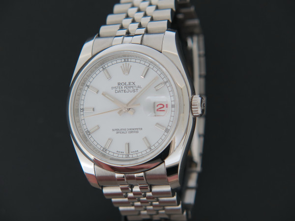 Rolex - Datejust 36 White Dial 116200
