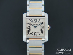 Cartier Tank Francaise MM Gold/Steel