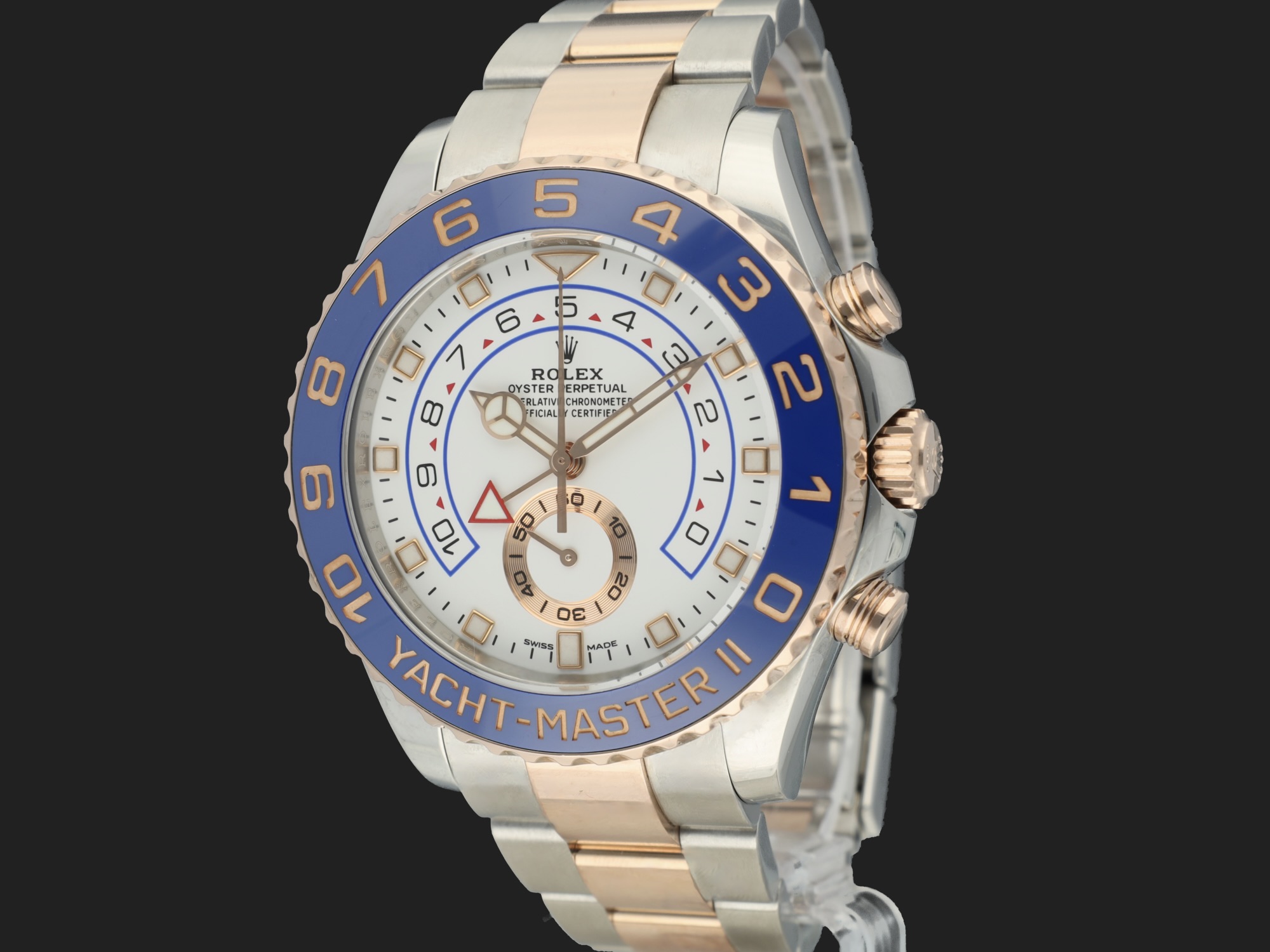 Rolex Yacht Master II Everose Steel 116681 Uhren Filipucci Juwelers