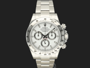 Rolex Daytona White 'APH' Dial 116520 FULL STICKERS NOS