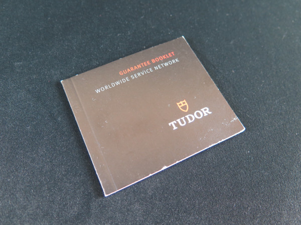 Tudor - Guarantee Booklet