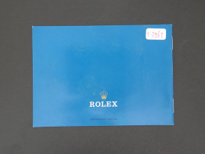 Rolex Oyster Booklet German