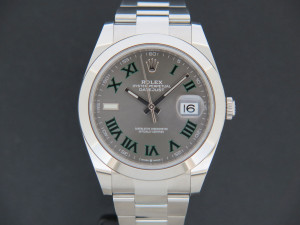 Rolex Datejust 41 Slate Roman Dial 126300