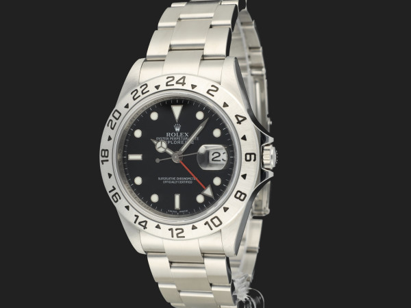 Rolex - Explorer II Black Dial Rehaut Cal. 3186 16570 