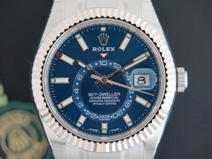 Rolex Sky-Dweller 326934 Blue Dial NEW