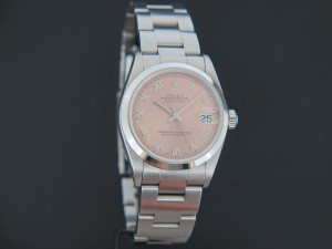 Rolex Datejust 31 Pink Roman Dial 68240