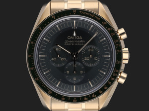 Omega Speedmaster Professional Moonwatch Co-Axial Moonshine Gold 310.60.42.50.10.001 NEW