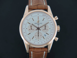 Breitling Transocean Chronograph Rose Gold