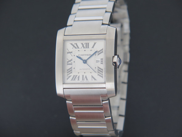 Cartier - Tank Française GM Automatic Steel WSTA0067 / 4469 NEW MODEL