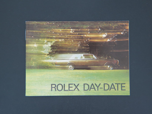 Rolex - Day-Date Booklet German