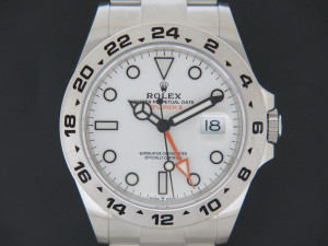 Rolex Explorer II White Dial 226570 NEW