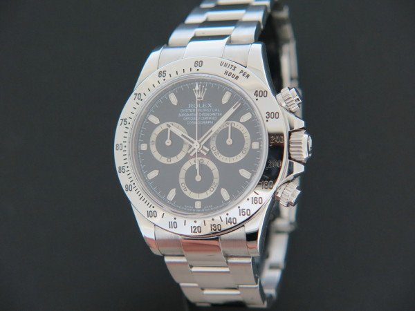 Rolex - Daytona Black Dial 116520 Random Serial 