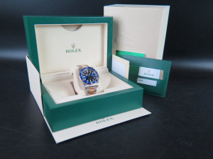 Rolex  Submariner Date Gold/Steel  Blue Dial 116613LB