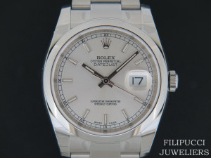 Rolex Datejust Silver Dial NEW 116200