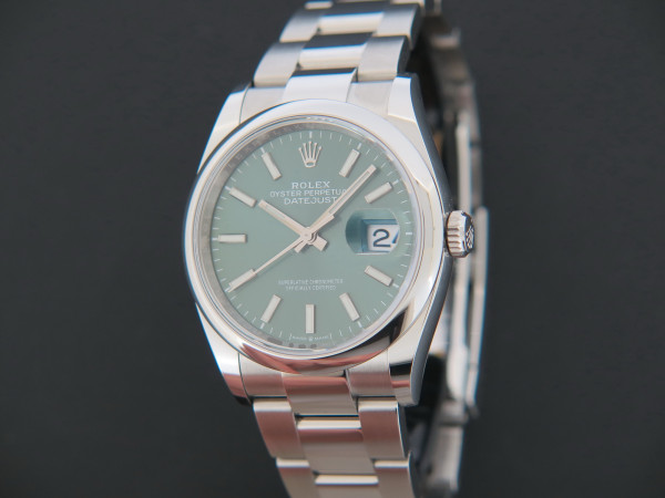 Rolex - Datejust Mint Green Dial 126200 99% NEW