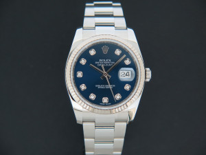 Rolex Datejust Blue Diamond Dial 116234