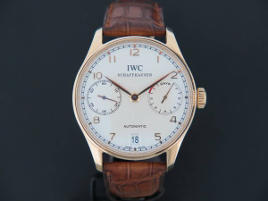 IWC Portugieser 7 Days Rose Gold