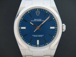 Rolex Oyster Perpetual 114300 Blue NEW