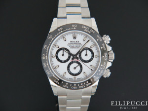 Rolex Daytona 116500LN  White Dial NEW