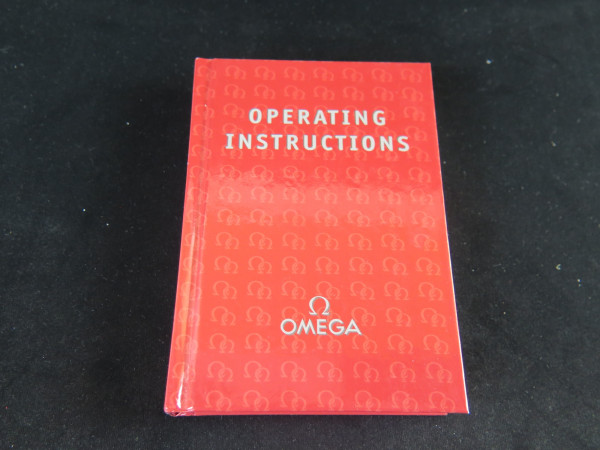 Omega - Operating Instructions Booklet