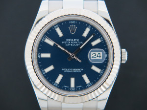 Rolex Datejust II Blue Dial 116334