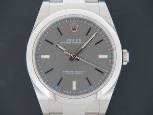 Rolex Oyster Perpetual 39 Dark Rhodium 114300