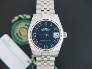 Rolex Datejust Blue Dial 178274 NEW