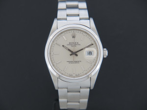 Rolex Date Silver Dial 15200