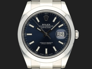 Rolex Datejust 41 Blue Dial 126300