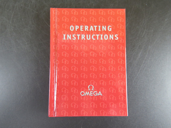 Omega - Operating Instructions Booklet 