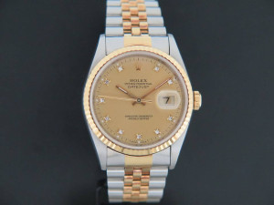 Rolex Oyster Perpetual Datejust Diamond Dial