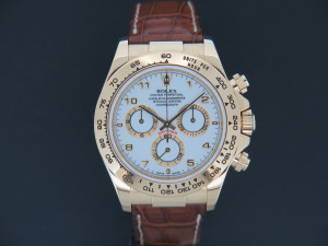 Rolex Daytona Yellow Gold White Dial 116518